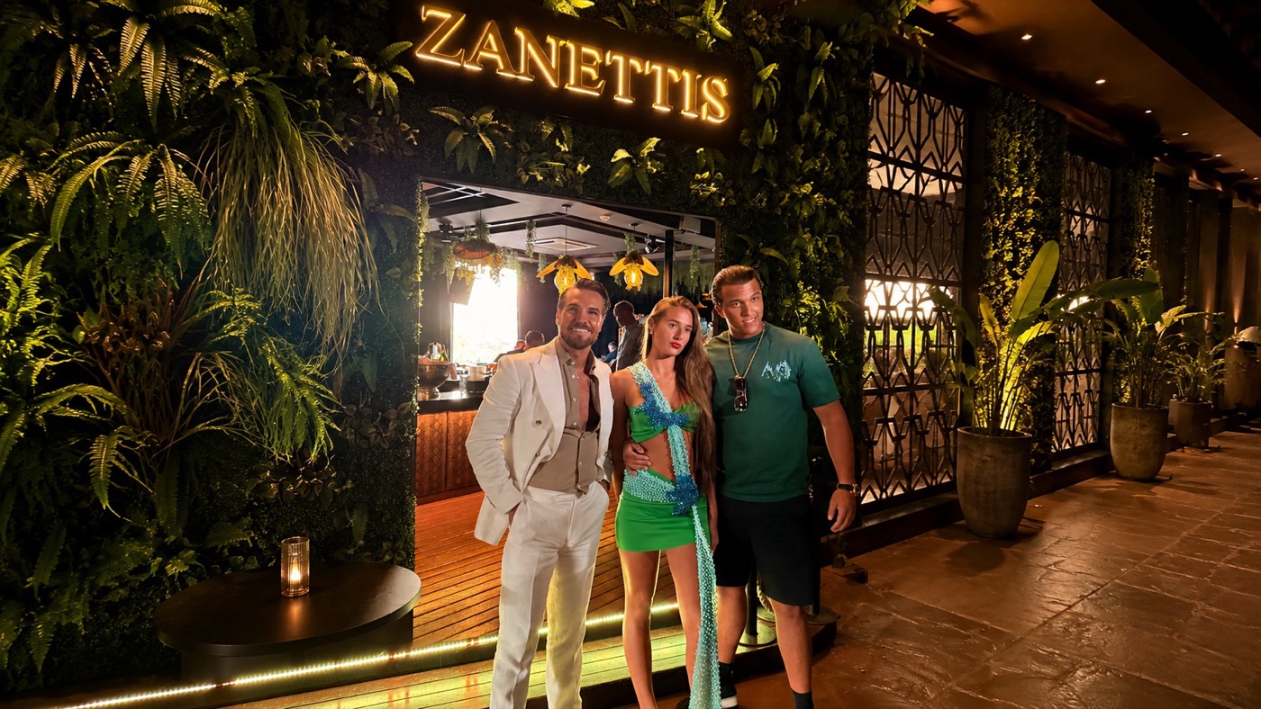 Zanetti's Marbella entrance